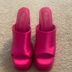 Pink Forever 21 heels